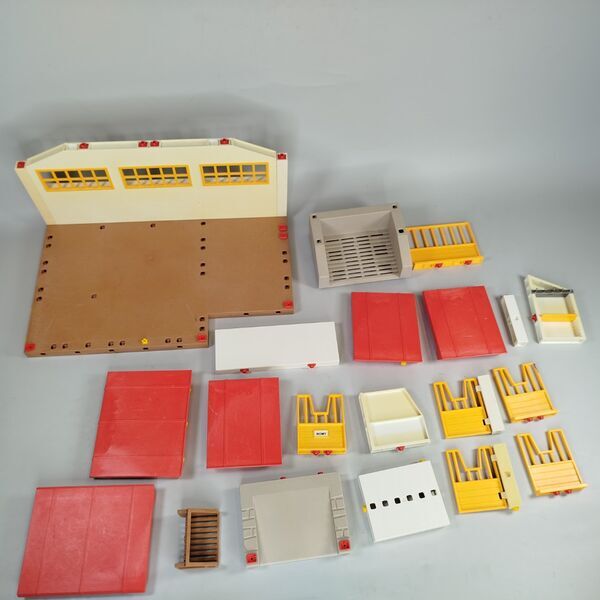 Playmobil Bauernhof & Pferdehof Konvolut – Wände & Dächer Set | multicolored 1