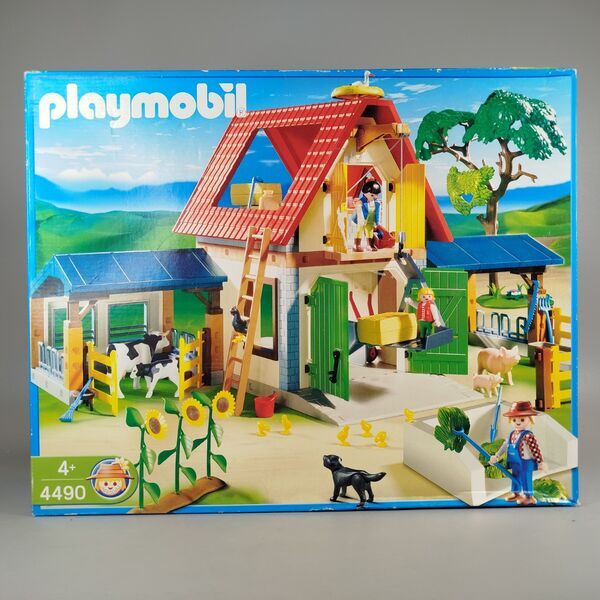 Playmobil Bauernhof Set 4490 - Tiere, Traktor und Zubehör | mehrfarbig 1