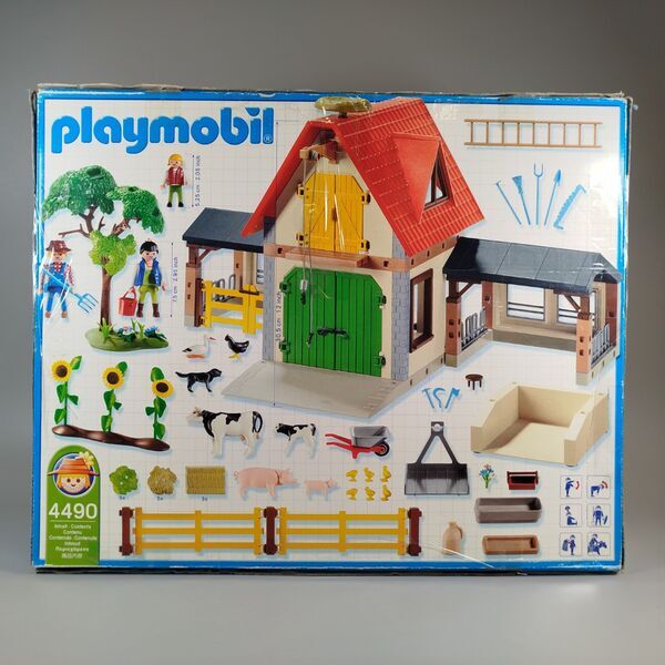 Playmobil Bauernhof Set 4490 - Tiere, Traktor und Zubehör | mehrfarbig 2