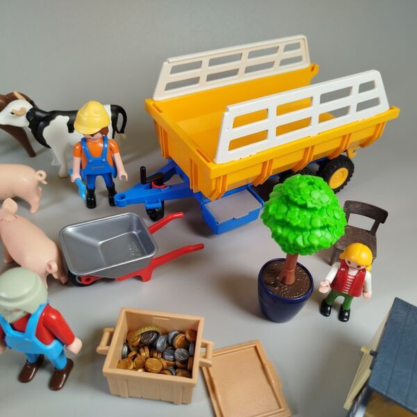 Playmobil Bauernhof Set 4490 - Tiere, Traktor und Zubehör | mehrfarbig 5