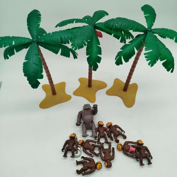 Playmobil Bundle Affen & Palmen Set von 12 Tieree | multicolored, image 2 of 2