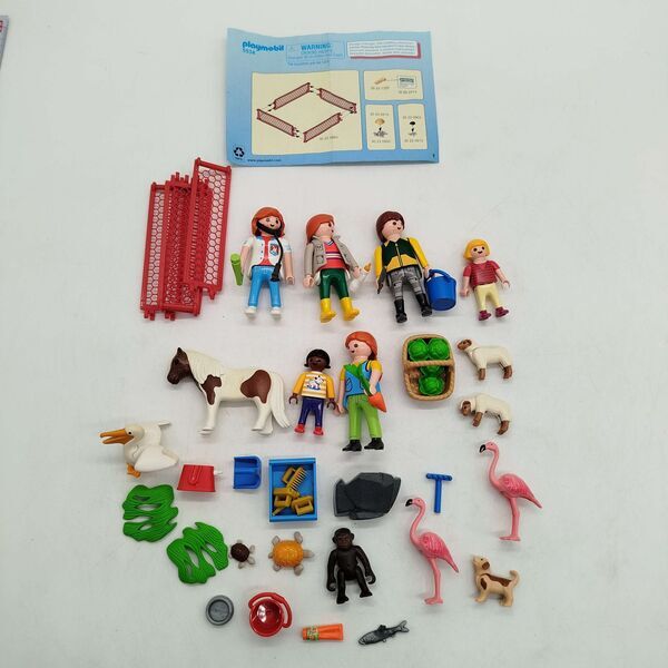 Playmobil Bundle Bauernhof & Tierpflege 5534 Set von 6 Figuren & Tieree | mehrfarbig, image 1 of 4