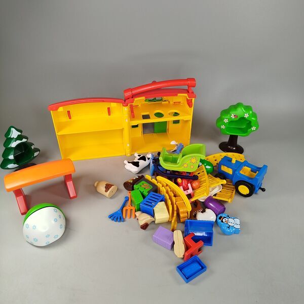 Playmobil Bundle Bauernhof Traktor, Tiere & Figurene | multicolored, image 2 of 5