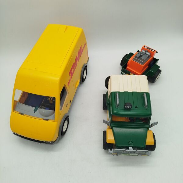 Playmobil Bundle DHL Van & Anhängere | multicolored, image 1 of 4