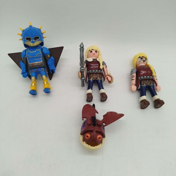 Playmobil Bundle Dragons Set von 6 Drachen & Figurene | multicolored, image 1 of 2
