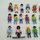 Playmobil Bundle Erwachsene Set von 16 Figuren & Kleidunge | mehrfarbig, thumbnail 1 of 2