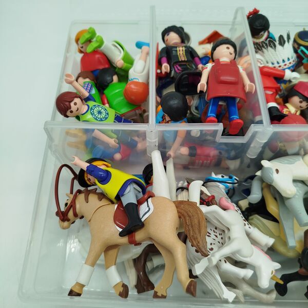 Playmobil Bundle Figuren & Pferde mit Zubehöre | multicolored, image 1 of 4