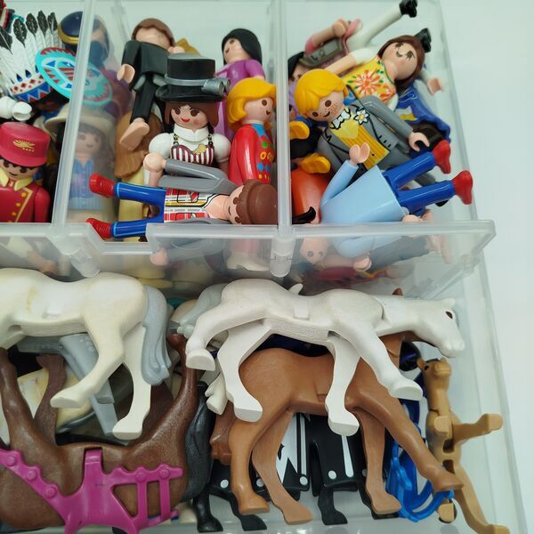 Playmobil Bundle Figuren & Pferde mit Zubehöre | multicolored, image 4 of 4