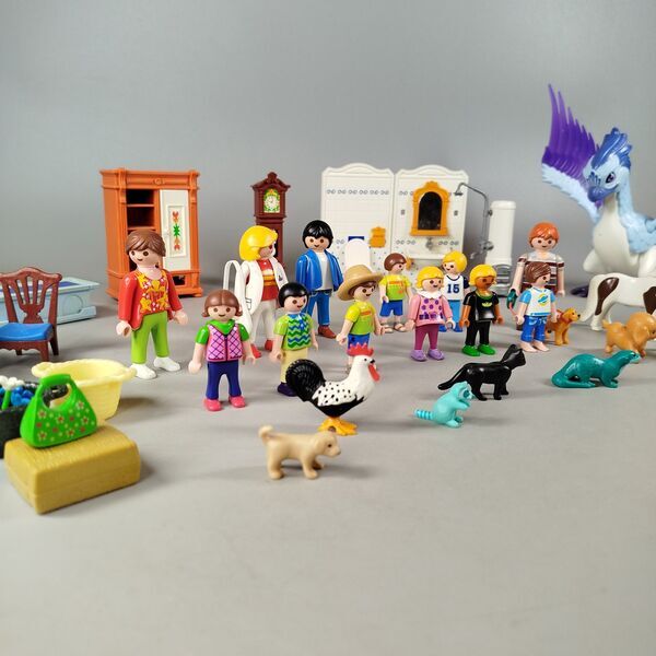 Playmobil Bundle Figuren großes Set Tiere & Möbele | multicolored, image 2 of 5