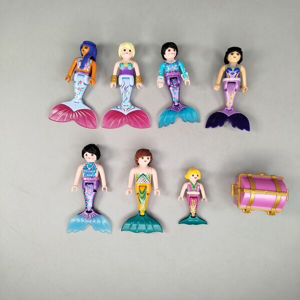 Playmobil Bundle Meerjungfrauen 26x figures & animals | multicolored, image 3 of 5
