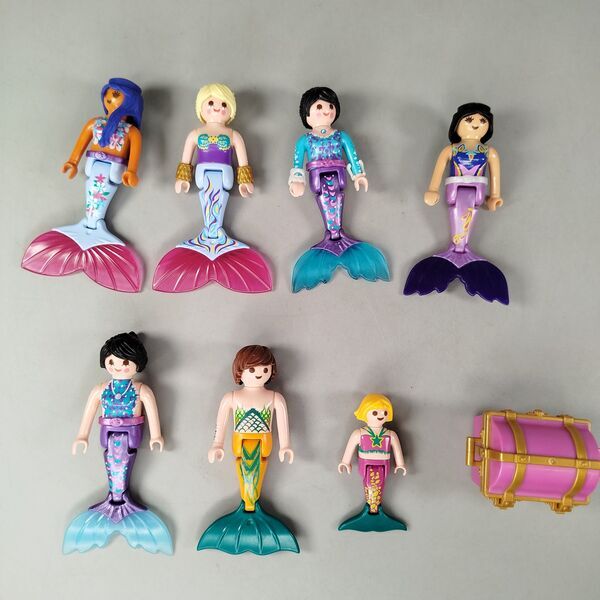 Playmobil Bundle Meerjungfrauen 26x figures & animals | multicolored, image 4 of 5