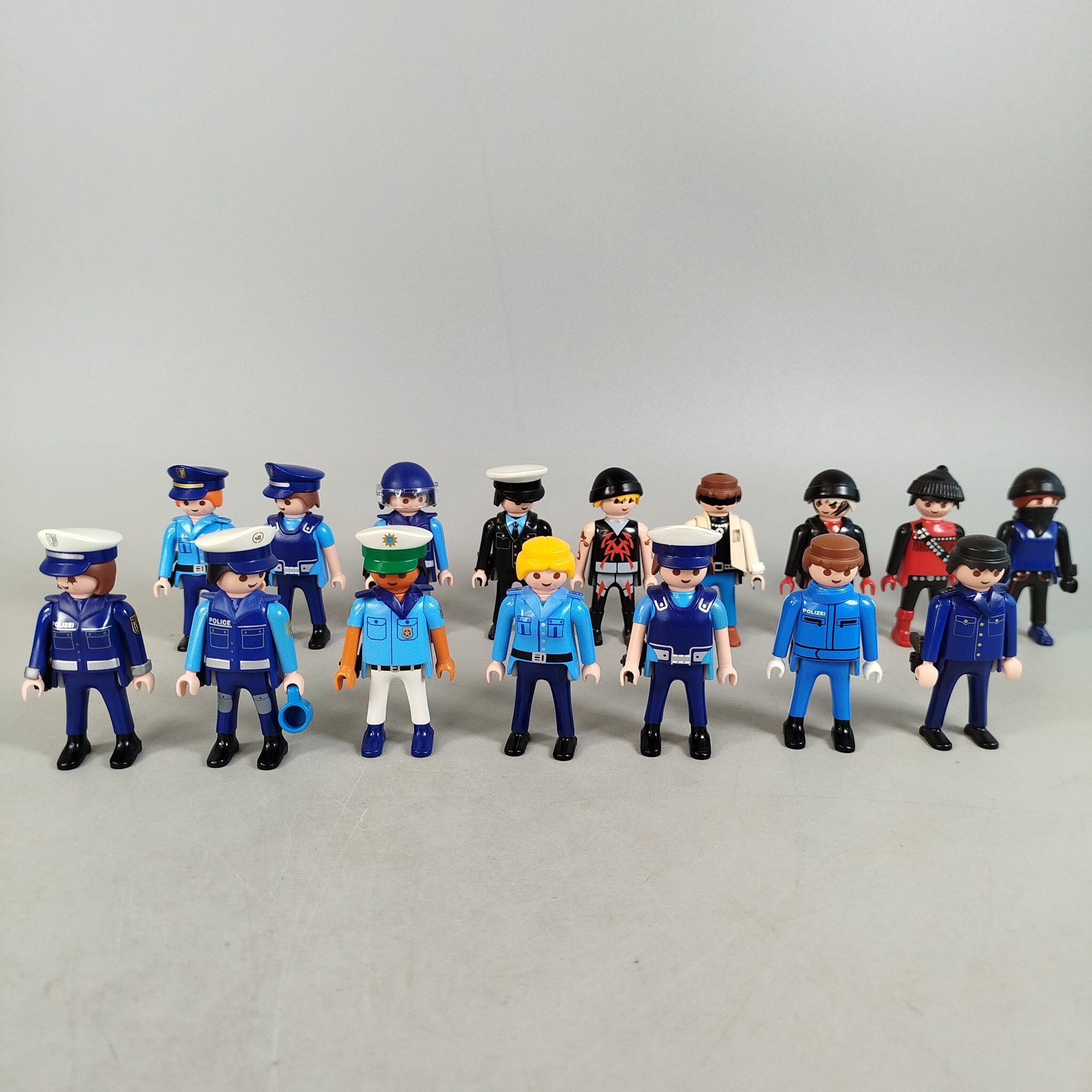 Playmobil Bundle Polizei & Berufe 16x Figuren