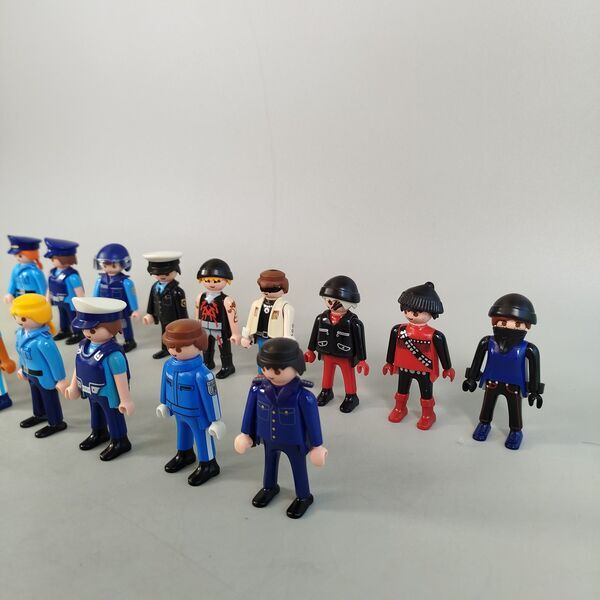 Playmobil Bundle police & professions 16x figures | multicolored, image 2 of 2