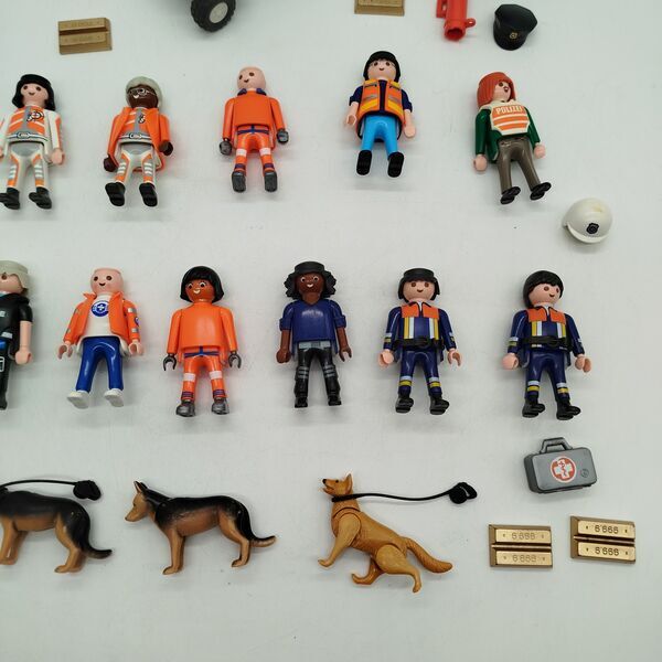 Playmobil Bundle police & Rettung set von 15 figures | multicolored, image 3 of 3