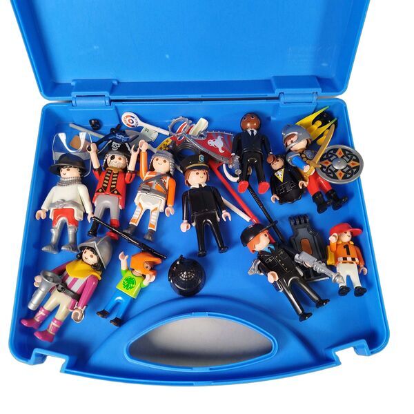Playmobil Bundle Polizei großes Set Figuren & Zubehör, Boot, Kanonee | multicolored, image 3 of 5