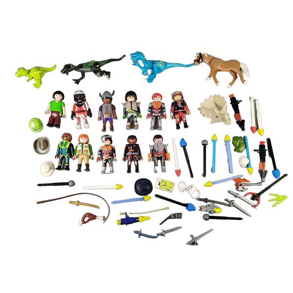 Playmobil Bundle Polizei & Dinosaurier großes Set Figuren & Zubehöre | mehrfarbig, image 2 of 5