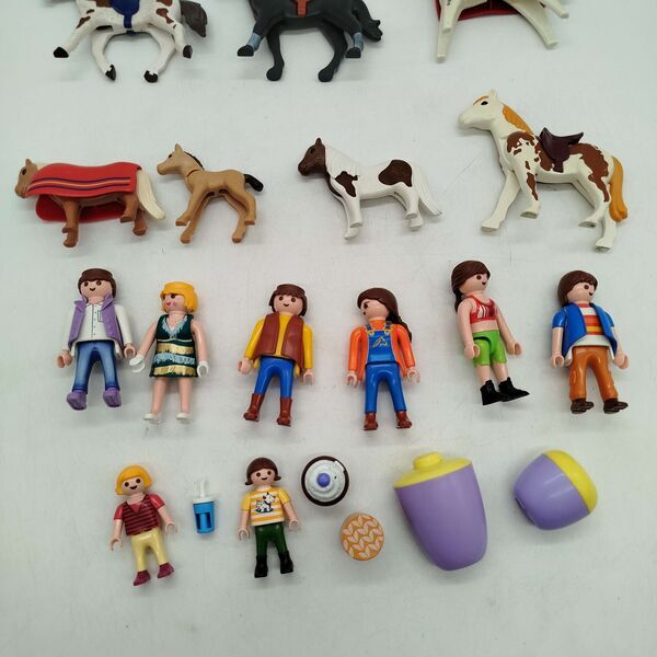 Playmobil Bundle riding stable set von 15 Reiter & horses | multicolored, image 2 of 2
