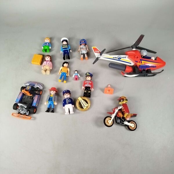 Playmobil Bundle Rettungshubschrauber 4512 Figure | multicolored, image 1 of 3
