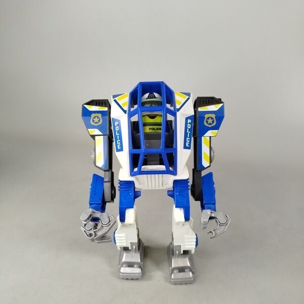 Playmobil Bundle Rettungswagen & police Mech mit 4 figures | multicolored, image 3 of 4
