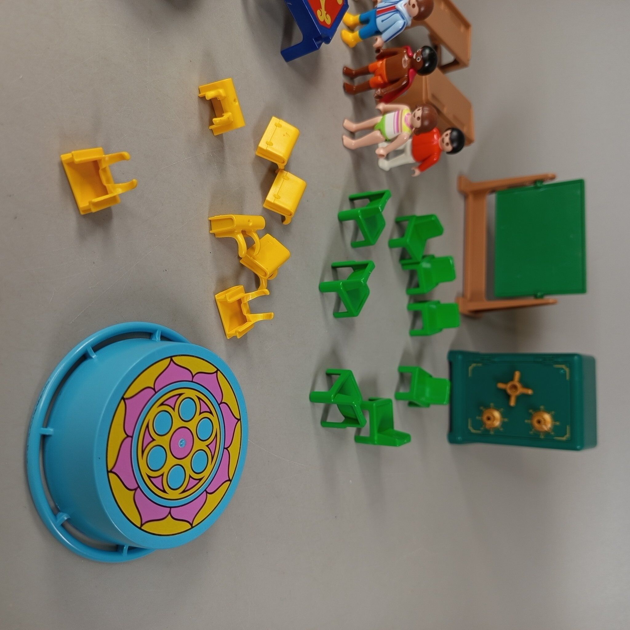 Playmobil Bundle Schule 7721 8x Figuren & Möbel