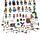 Playmobil Bundle Set of 32 Figures & Accessories | multicoloured, thumbnail 3 of 3