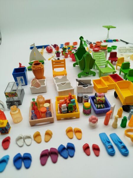 Playmobil Bundle Strand & Spielplatz 5555 3821 3822 5492e | multicolored, image 3 of 4