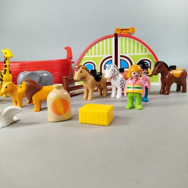 Playmobil Bundle Tiere Boot & Scheune Set von 17e | mehrfarbig, image 4 of 4