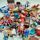 Playmobil Bundle Weihnachten Figuren & Zubehör mit Kamin & Schlittene | multicolored, thumbnail 1 of 3
