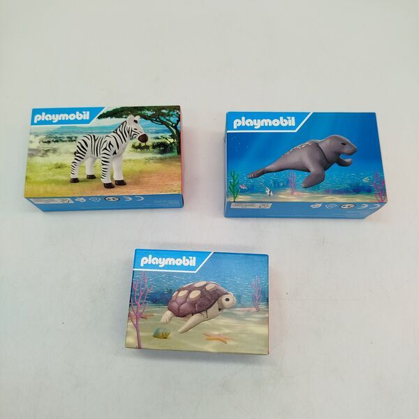 Playmobil Bundle zoo set von 5 zebra & Seekuh | multicolored, image 1 of 3