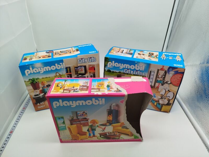 Playmobil City Life Sets 5308, 9268, 9267 - unvollständig | mehrfarbig 1
