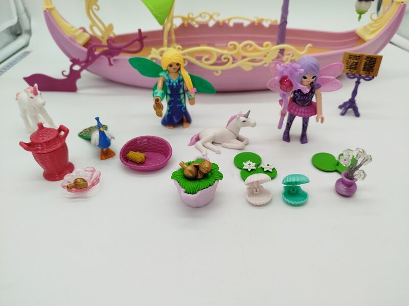 Playmobil Feenschiff (5445) mit Unterwassermotor (5159) | mehrfarbig 2