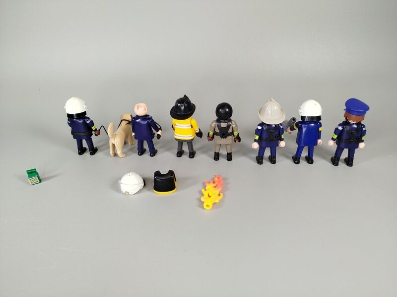 Playmobil Feuerwehr-Erweiterungsset - Hubschrauber, Figuren & Zubehör | multicolored 5