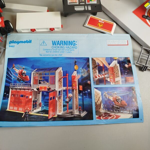 Playmobil Feuerwehrstation 9462 - Set mit Fahrzeugen and Figuren | multicolored 5