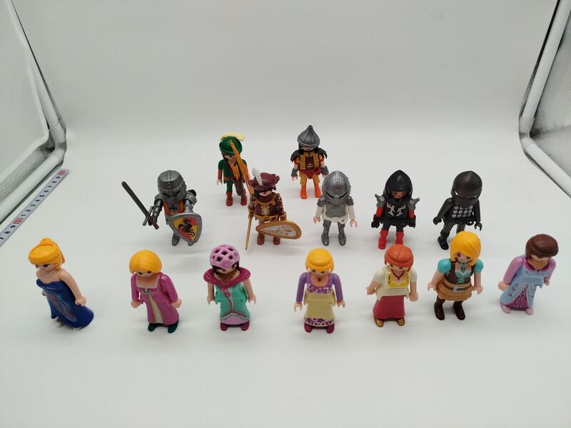 Playmobil Figuren-Set von 14 Mittelalter & Adlige | mehrfarbig 1