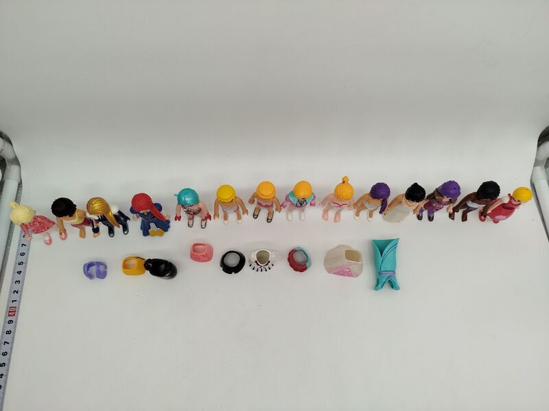 Playmobil Figuren - Set von 14 Stück mit Klamotten | mehrfarbig 2