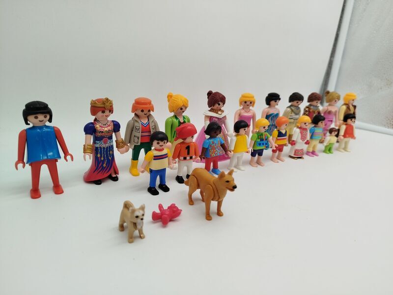 Playmobil Figuren - Set von 21 Figuren | mehrfarbig 3