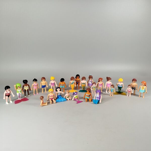 Playmobil Figuren Set von 26 - Strand & Meerjungfrauen | mehrfarbig 1