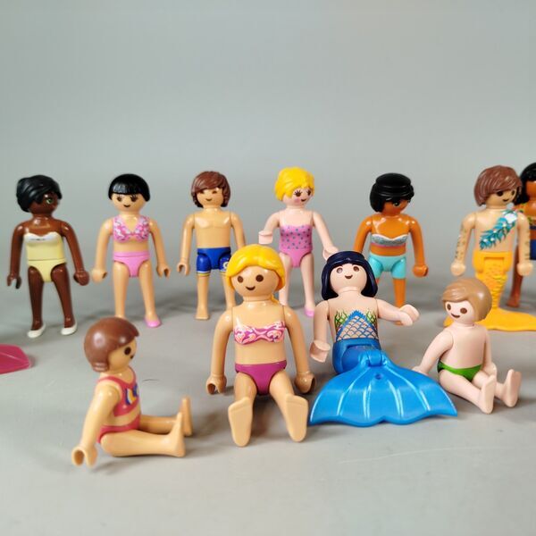 Playmobil Figuren Set von 26 - Strand & Meerjungfrauen | mehrfarbig 3