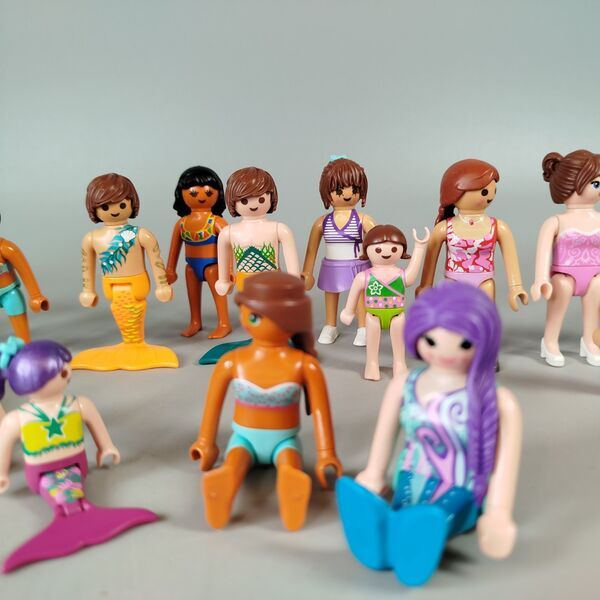 Playmobil Figuren Set von 26 - Strand & Meerjungfrauen | mehrfarbig 5