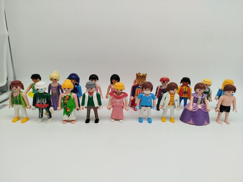 Playmobil Figuren - Set von 39 Figuren mit Zubehör | mehrfarbig 4