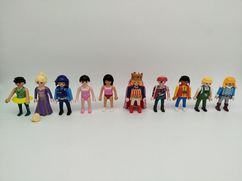 Playmobil Figuren - Set von 39 Figuren mit Zubehör | mehrfarbig 5