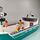 Playmobil Frachtschiff mit Figuren and Zubehör | multicolored thumbnail 4/5