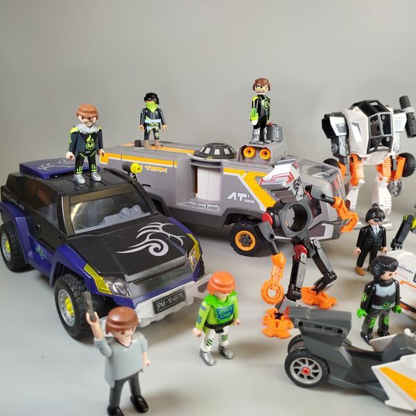 Playmobil Futuristische Fahrzeuge & Figuren Set | mehrfarbig 3