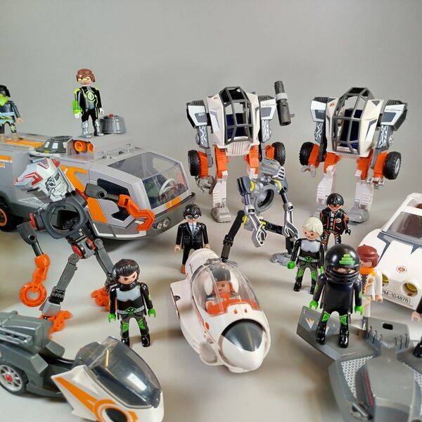 Playmobil Futuristische Fahrzeuge & Figuren Set | mehrfarbig 4