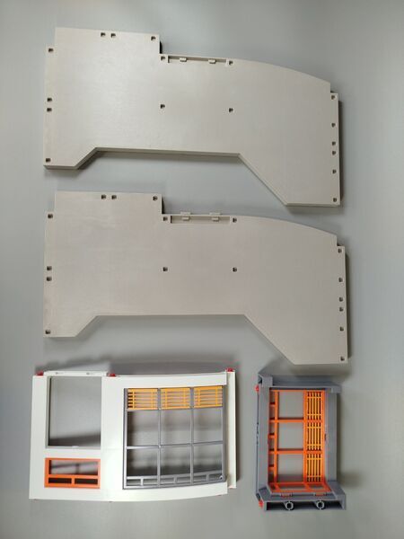 Playmobil Krankenhaus Konvolut – Rettungshubschrauber, Notaufnahme Teile | mehrfarbig 1