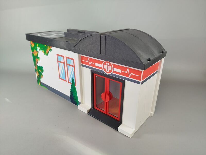 Playmobil Mitnehm-Krankenhaus 5953 - Set mit Figuren & Zubehör | mehrfarbig 1