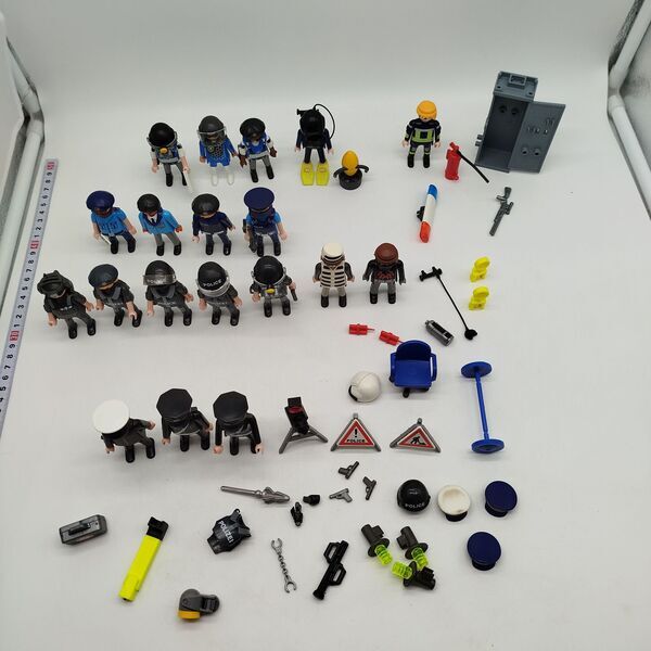 Playmobil Polizei Figuren Set 19er | večbarven 2