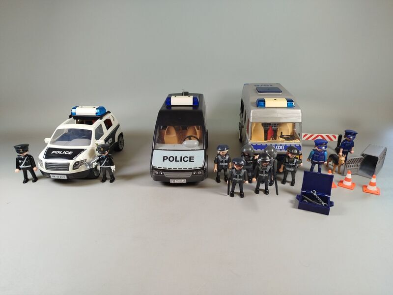 Playmobil Set Polizei - Fahrzeuge & Figuren | mehrfarbig 1