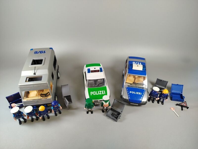 Playmobil Polizei Spielset - Fahrzeuge & Figuren | mehrfarbig 1