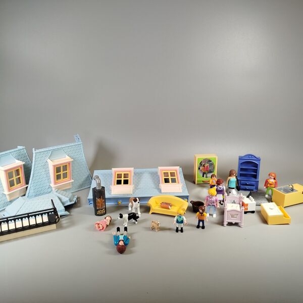 Playmobil Puppenhaus 5303 Großes Stadthaus, mit Möbeln, Figuren | multicolored 1